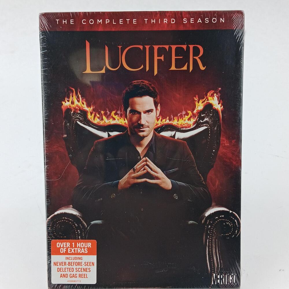 Lucifer The Complete Third Season DVD TV Drama Fantasy NR New Sealed Warner